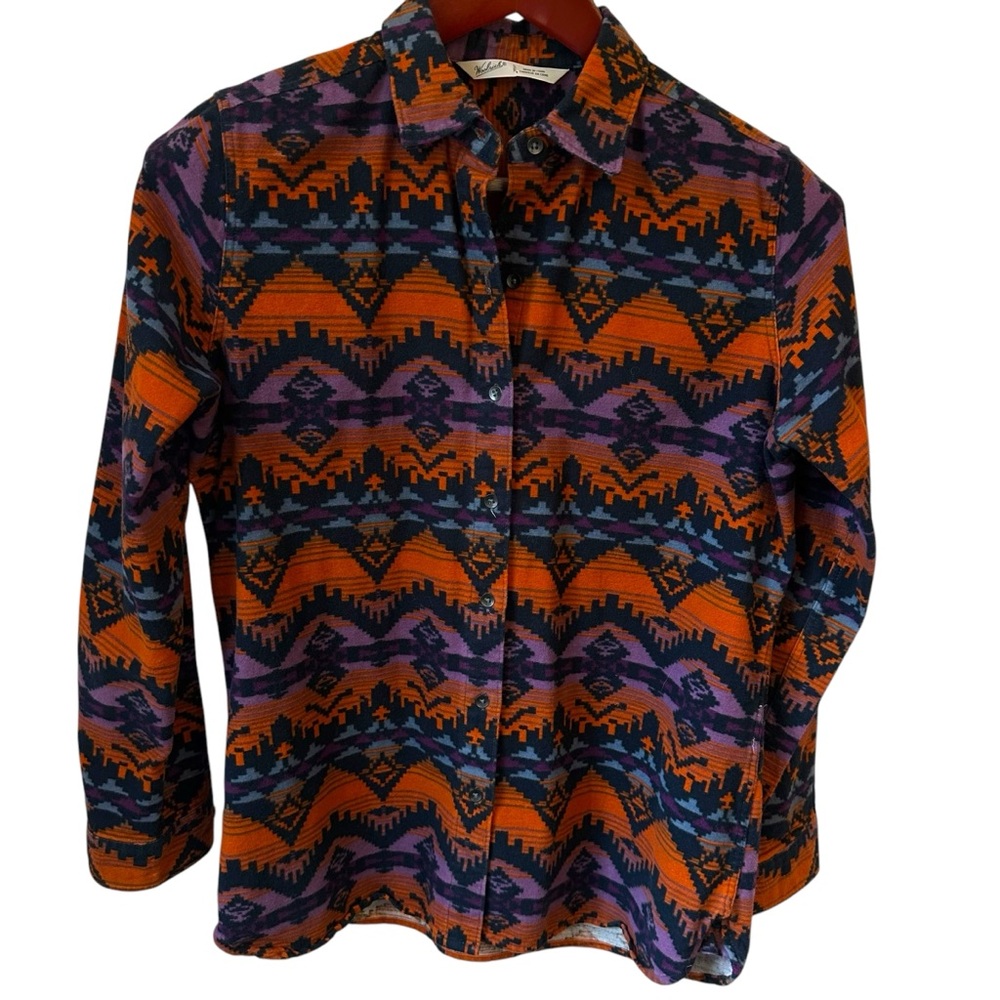 Woolrich Aztec Design Shirt S - Picture 2 of 6